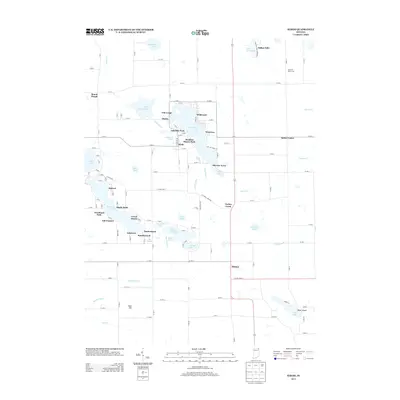 2013 Map of Stroh, 2013 Print