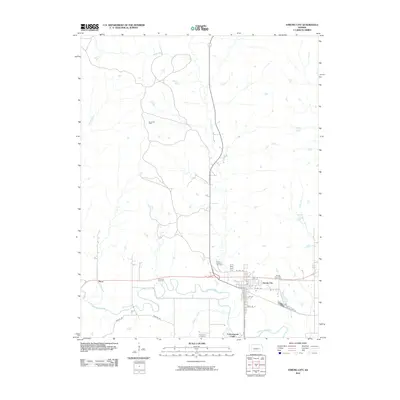 2010 Map of Strong City, 2010 Print