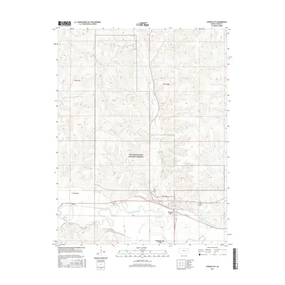 2015 Map of Strong City, 2015 Print