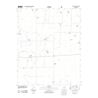 2011 Map of Strong City, 2011 Print