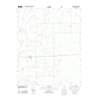 2012 Map of Strong City, 2012 Print