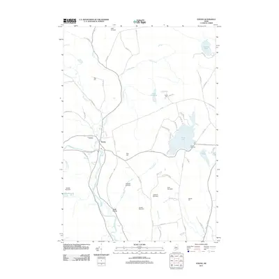 2011 Map of Strong, 2011 Print