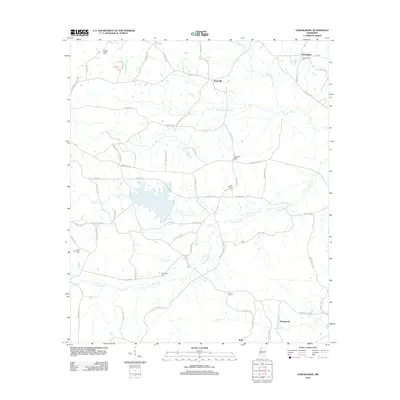 2012 Map of Stronghope, 2012 Print