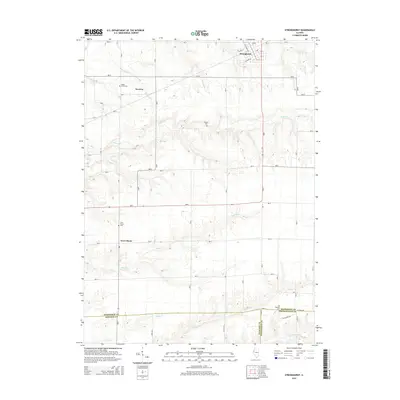 2015 Map of Stronghurst, 2015 Print