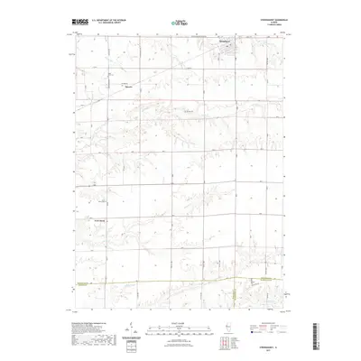 2021 Map of Stronghurst, 2021 Print