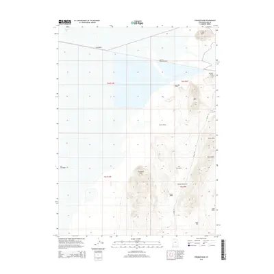 2014 Map of Strongs Knob, 2014 Print