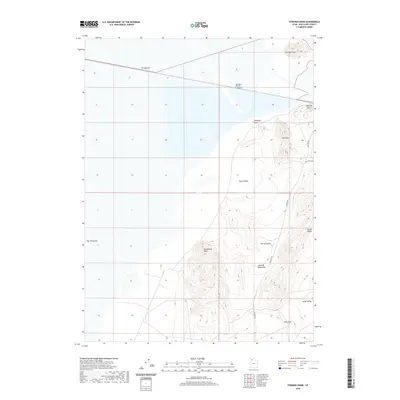 2020 Map of Strongs Knob, 2020 Print