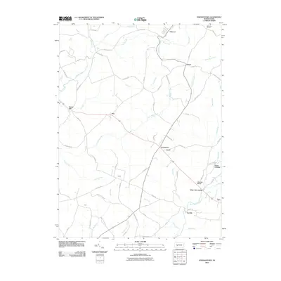 2010 Map of Strongstown, 2010 Print