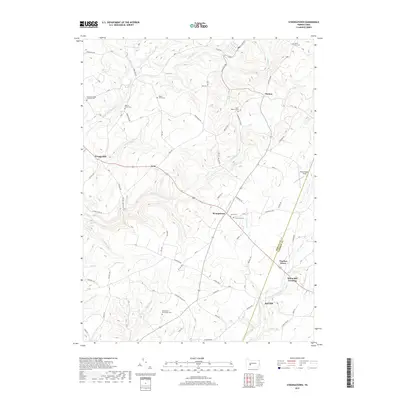2019 Map of Strongstown, 2019 Print