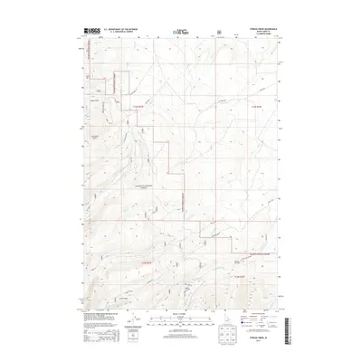 2013 Map of Stroud Creek, 2013 Print