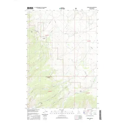 2017 Map of Stroud Creek, 2017 Print