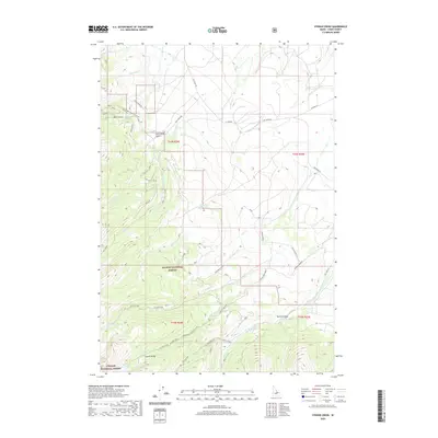 2020 Map of Stroud Creek, 2020 Print