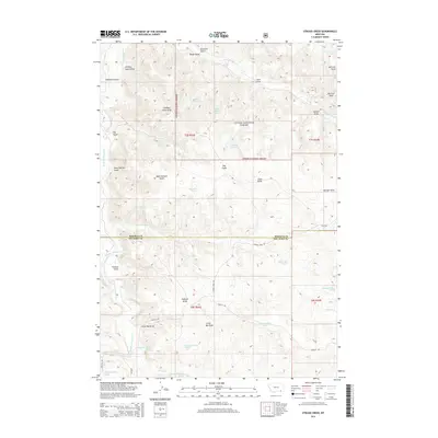 2014 Map of Stroud Creek, 2014 Print