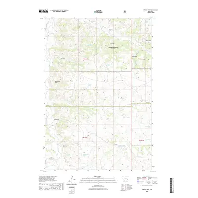 2020 Map of Stroud Creek, 2020 Print