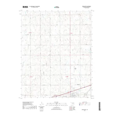 2018 Map of Stroud North, 2018 Print