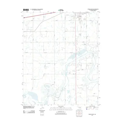 2012 Map of Stroud South, 2012 Print