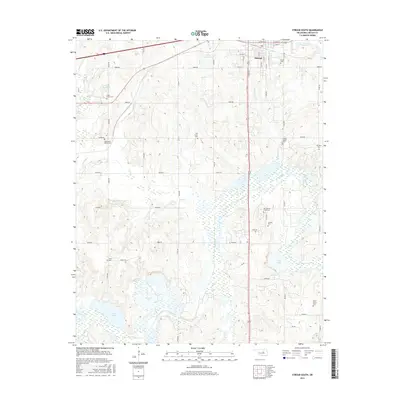 2016 Map of Stroud South, 2016 Print
