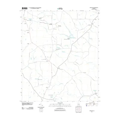 2011 Map of Strouds, 2011 Print