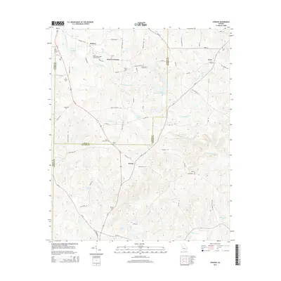2014 Map of Strouds, 2014 Print