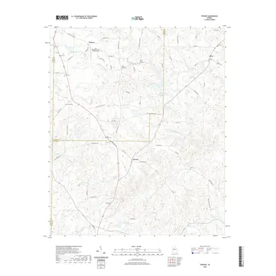 2020 Map of Strouds, 2020 Print