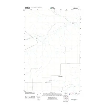 2011 Map of Strouf Island, 2011 Print