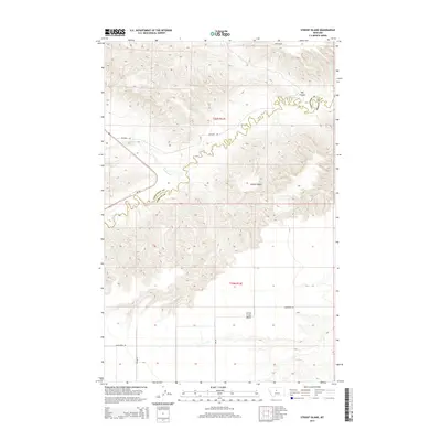 2014 Map of Strouf Island, 2014 Print