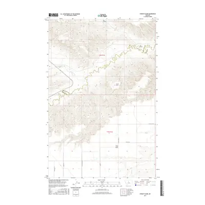 2017 Map of Strouf Island, 2017 Print