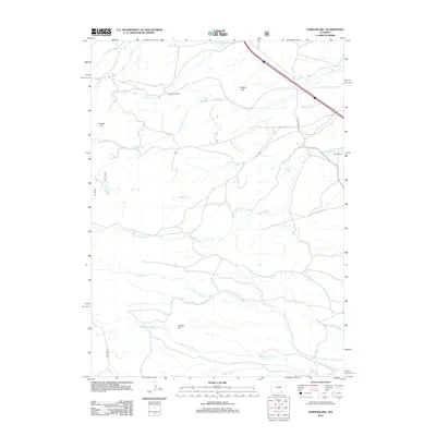 2012 Map of Strouss Hill, 2012 Print
