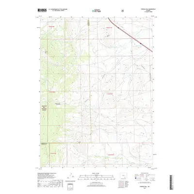 2017 Map of Strouss Hill, 2017 Print