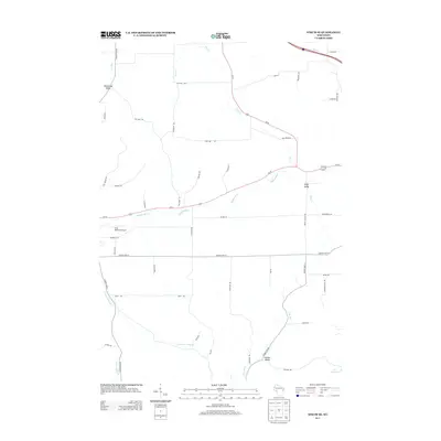 2013 Map of Strum SE, 2013 Print