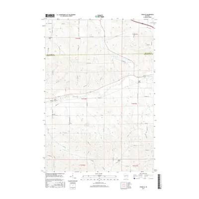 2015 Map of Strum SE, 2015 Print