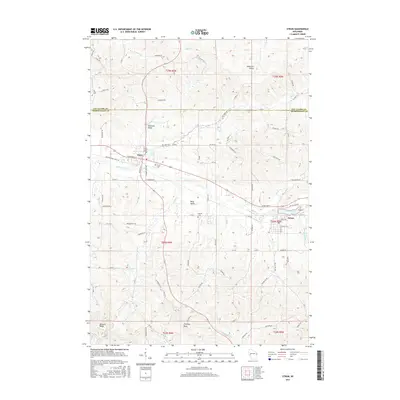 2015 Map of Strum, 2015 Print