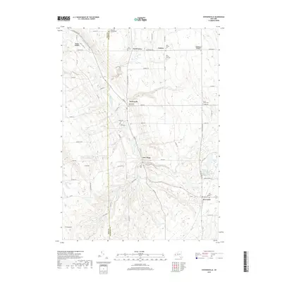2019 Map of Strykersville, 2019 Print