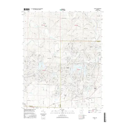 2017 Map of Stuart, 2017 Print