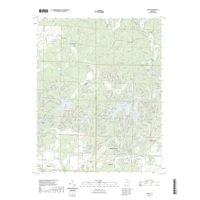 2023 Map of Stuart, 2023 Print