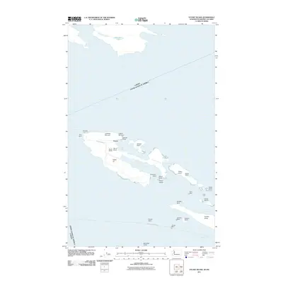 2011 Map of Stuart Island, 2011 Print