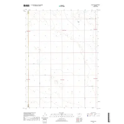 2017 Map of Stuart NW, 2017 Print