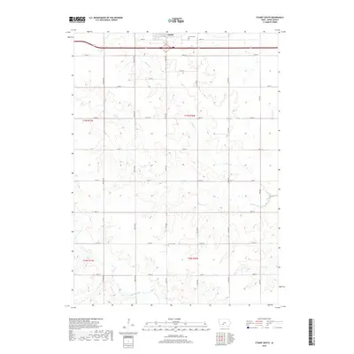 2018 Map of Stuart South, 2018 Print