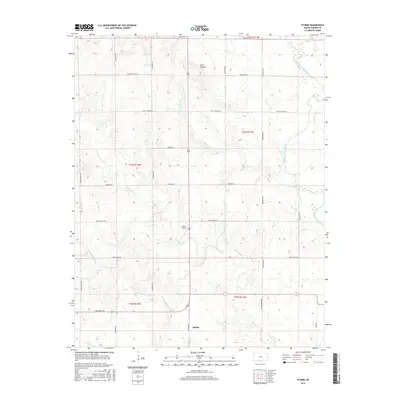 2016 Map of Stubbs, 2016 Print