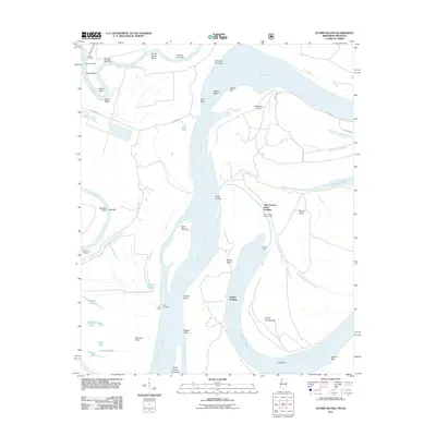 2011 Map of Stubbs Island, 2011 Print