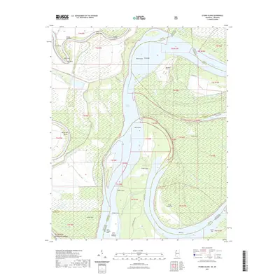2021 Map of Stubbs Island, 2021 Print