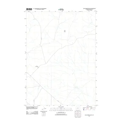 2012 Map of Stud Horse Butte, 2012 Print