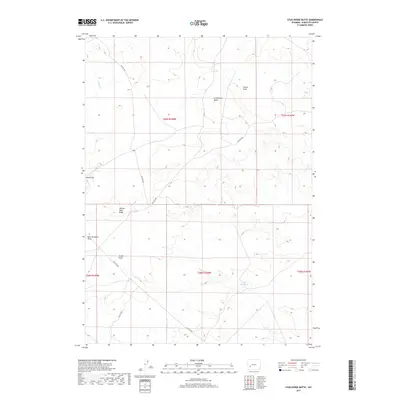 2017 Map of Stud Horse Butte, 2017 Print