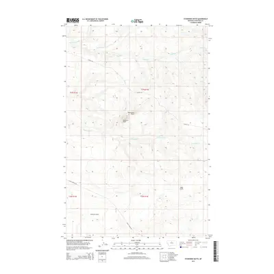2014 Map of Studhorse Butte, 2014 Print