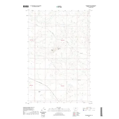 2020 Map of Studhorse Butte, 2020 Print