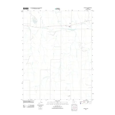 2012 Map of Studley, 2012 Print