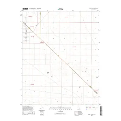 2015 Map of Stump Spring, 2015 Print