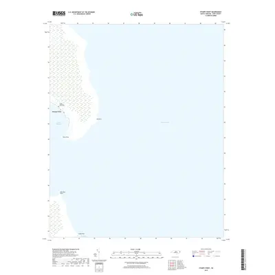 2019 Map of Stumpy Point, 2019 Print