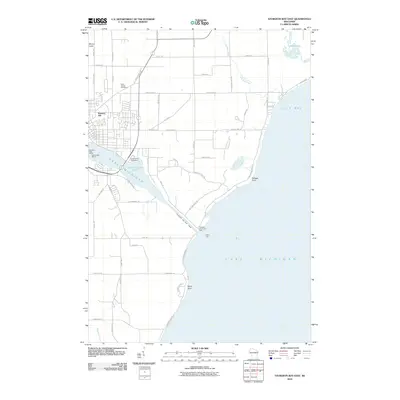 2010 Map of Sturgeon Bay East, 2010 Print
