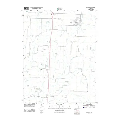 2012 Map of Sturgeon, 2012 Print